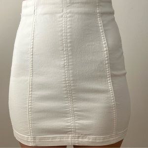 Free people white skirt